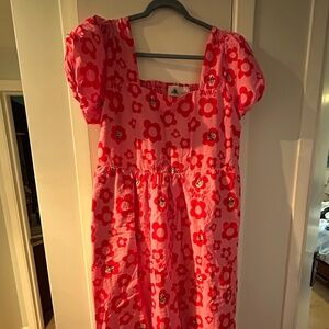 Disney Minnie mouse floral dress NWT
